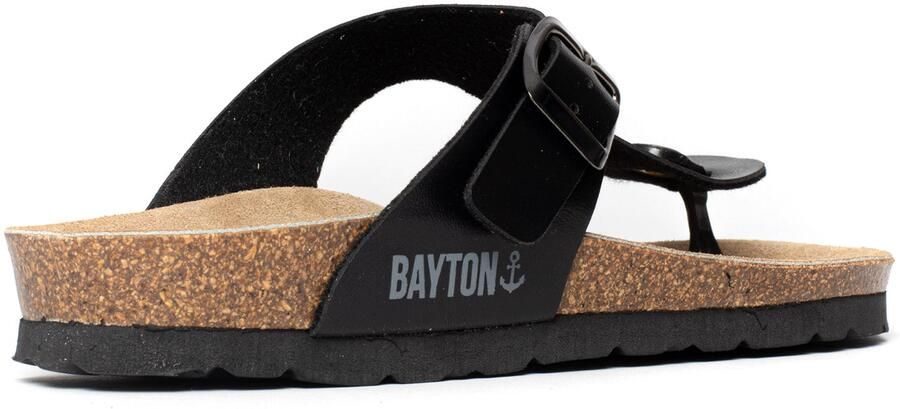 Bayton Teenslipper 'CAIRNS' stone grey zwart - Foto 2