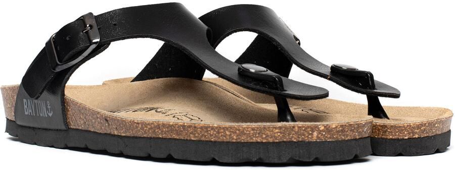 Bayton Teenslipper 'CAIRNS' stone grey zwart - Foto 4