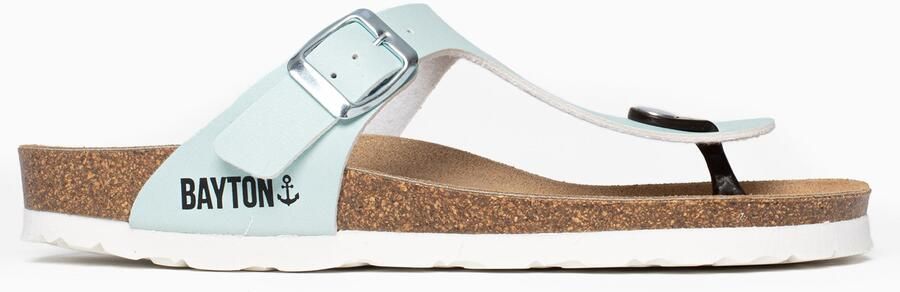 Bayton Teenslipper 'Carins' mintgroen zwart zilver - Foto 6