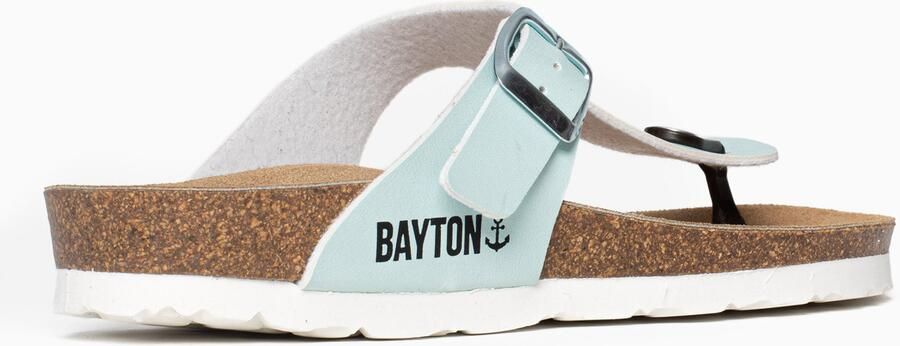 Bayton Teenslipper 'Carins' mintgroen zwart zilver - Foto 3