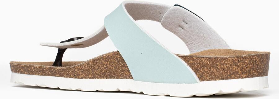 Bayton Teenslipper 'Carins' mintgroen zwart zilver - Foto 4
