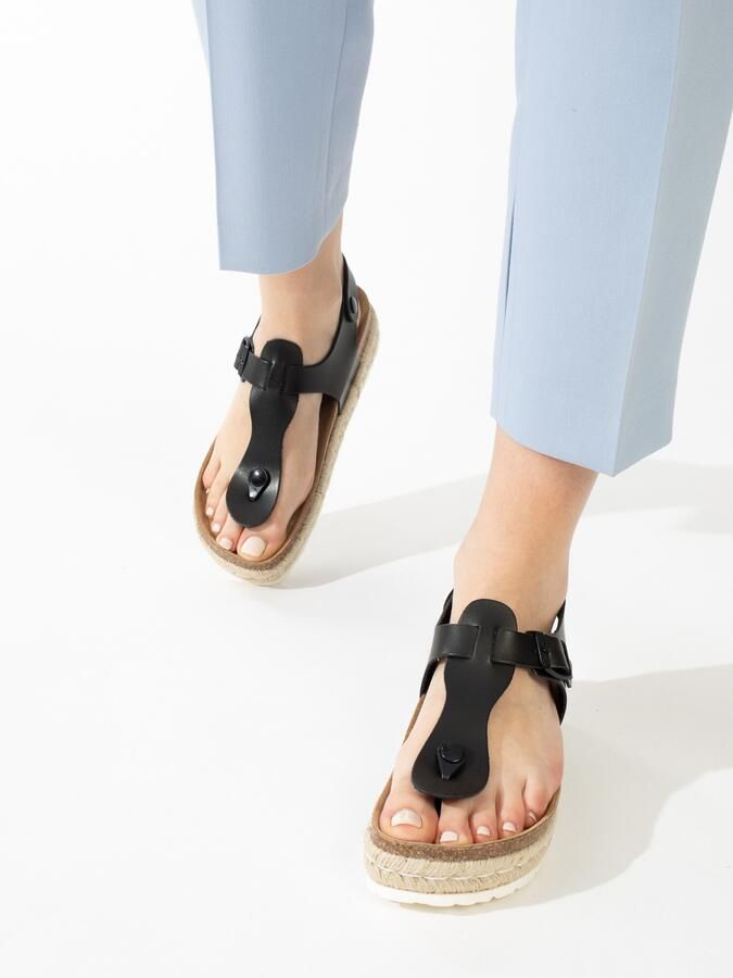Bayton Teenslipper 'Celiane' crème bruin zwart wit - Foto 3