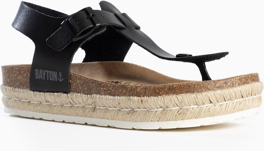 Bayton Teenslipper 'Celiane' crème bruin zwart wit - Foto 6
