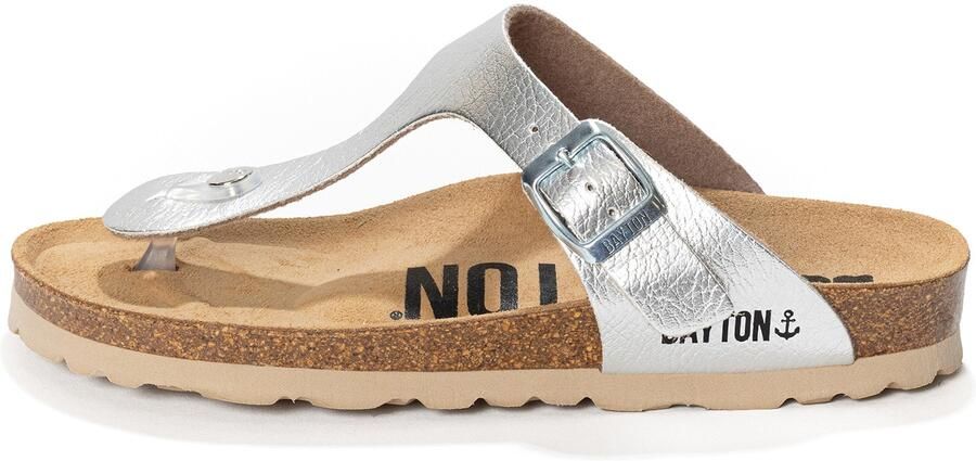 Bayton Teenslipper 'Cordoba' zwart zilver