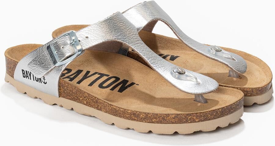 Bayton Teenslipper 'Cordoba' zwart zilver - Foto 4