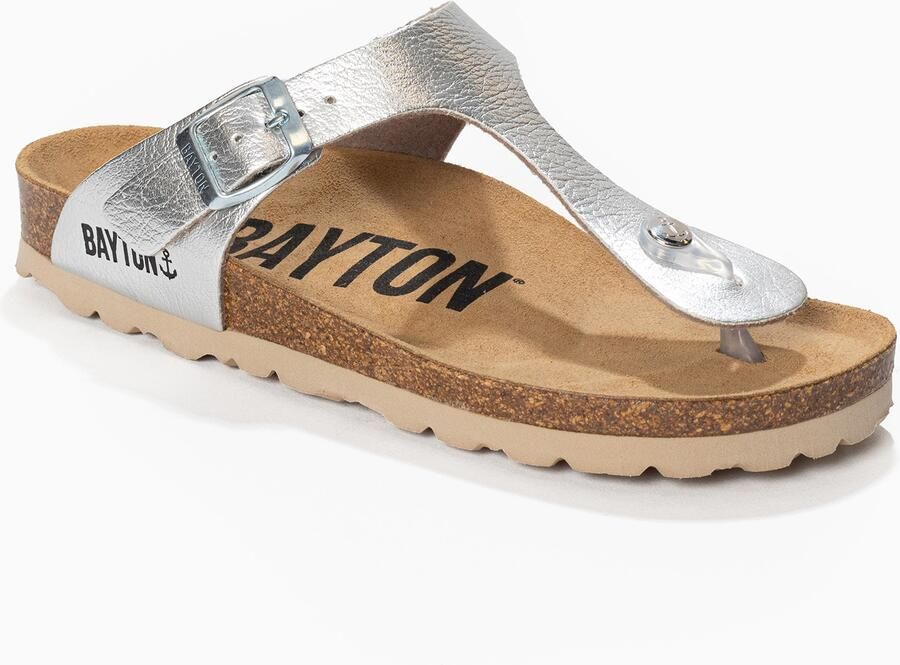 Bayton Teenslipper 'Cordoba' zwart zilver - Foto 2