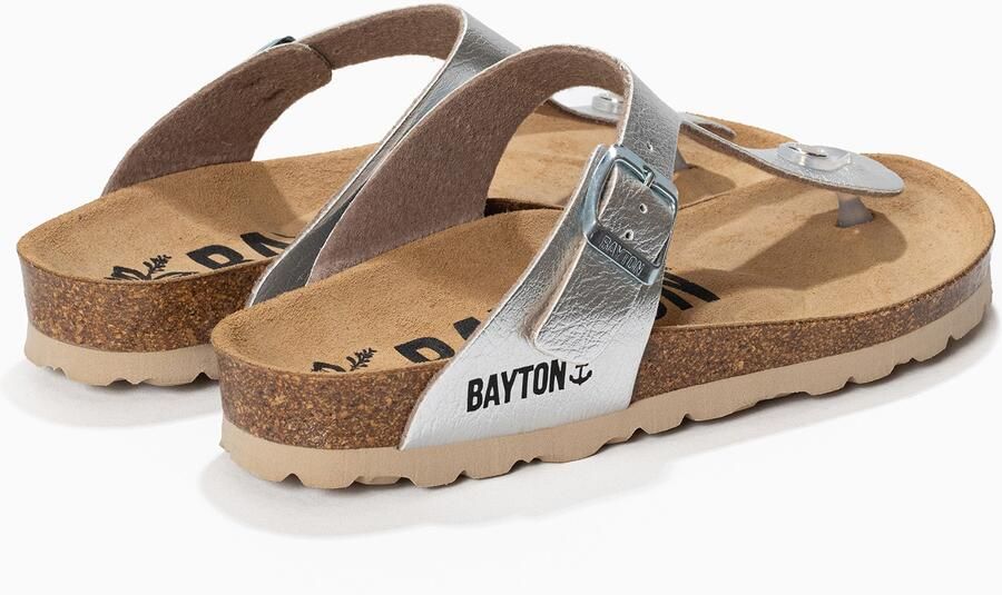 Bayton Teenslipper 'Cordoba' zwart zilver - Foto 3