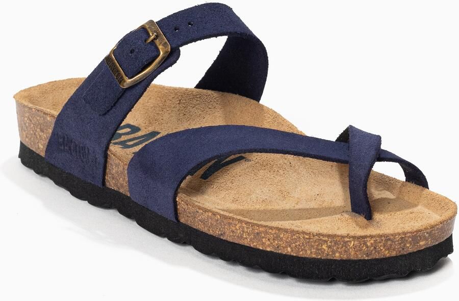 Bayton Teenslipper 'Diane' beige navy bruin zwart - Foto 2