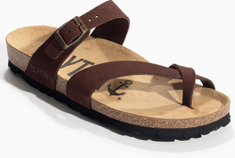 Bayton Teenslipper 'Diane' bruin - Foto 2