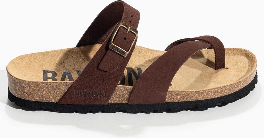 Bayton Teenslipper 'Diane' bruin - Foto 5