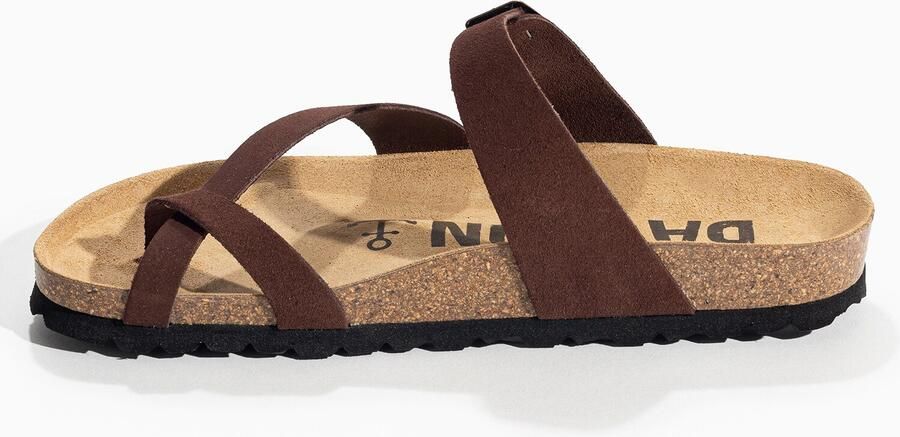 Bayton Teenslipper 'Diane' bruin - Foto 6
