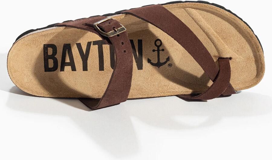 Bayton Teenslipper 'Diane' bruin - Foto 3
