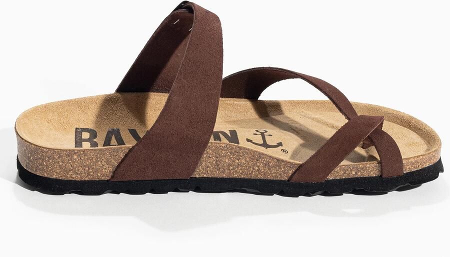 Bayton Teenslipper 'Diane' bruin - Foto 4