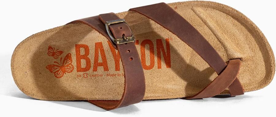 Bayton Teenslipper 'DIANE' bruin - Foto 5