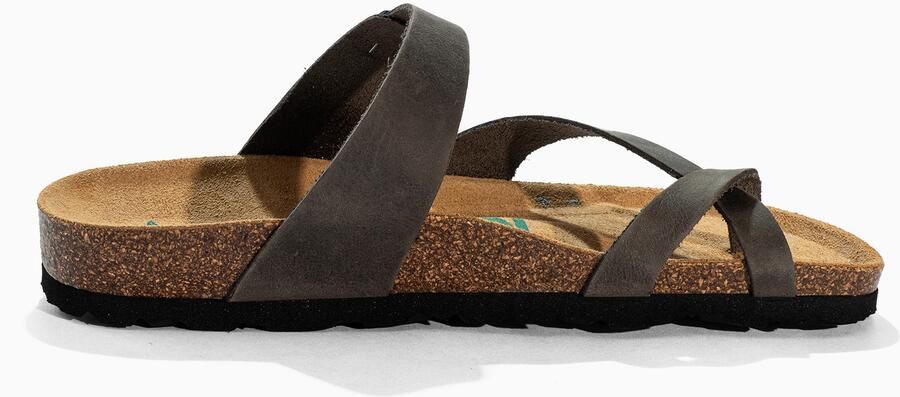 Bayton Teenslipper 'DIANE' donkergrijs - Foto 6
