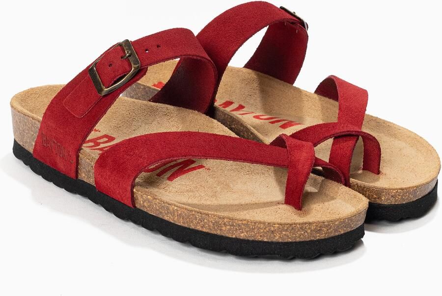 Bayton Teenslipper 'Diane' rood - Foto 3