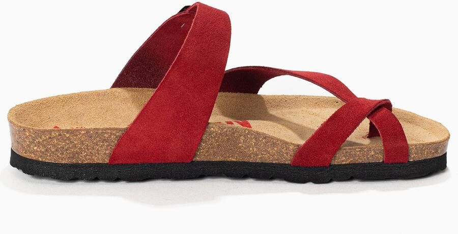 Bayton Teenslipper 'Diane' rood - Foto 5