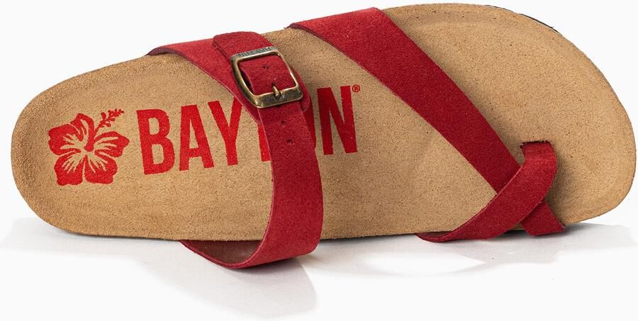 Bayton Teenslipper 'Diane' rood - Foto 6