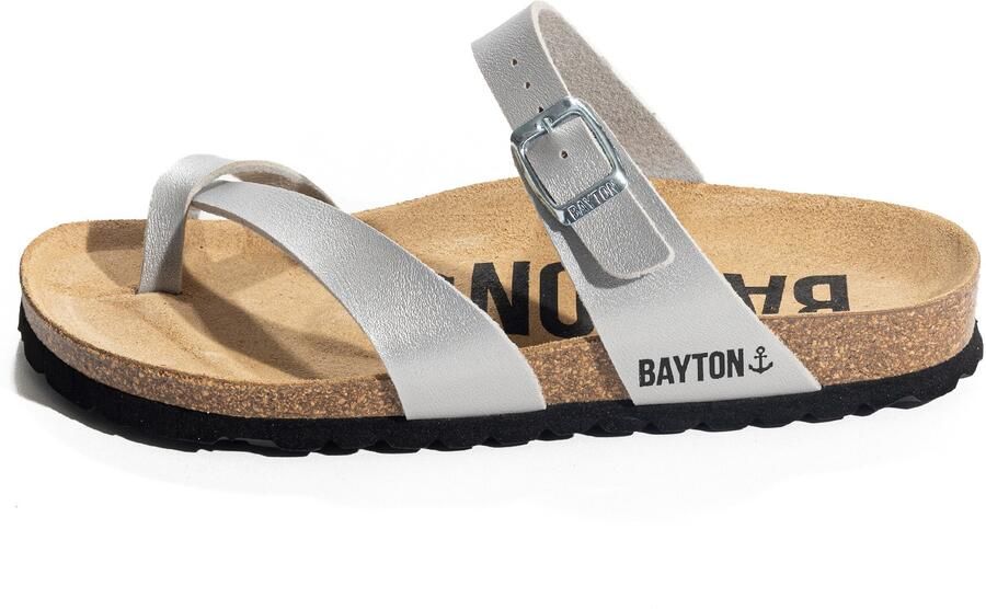 Bayton Teenslipper 'Diane' zilver
