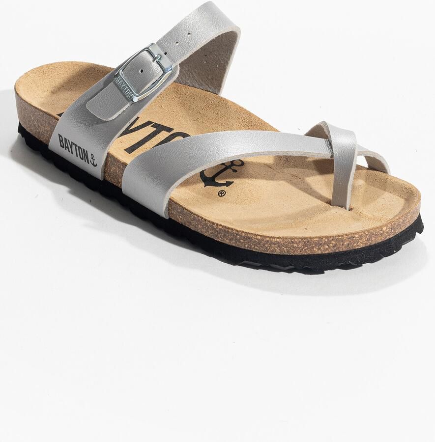 Bayton Teenslipper 'Diane' zilver - Foto 2