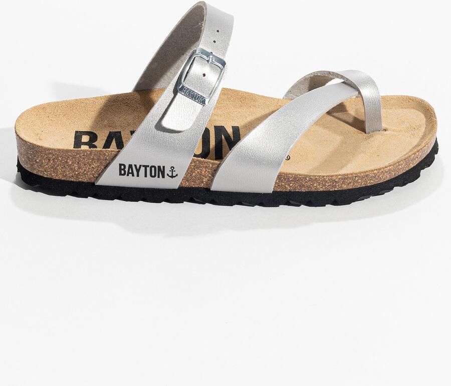Bayton Teenslipper 'Diane' zilver - Foto 4
