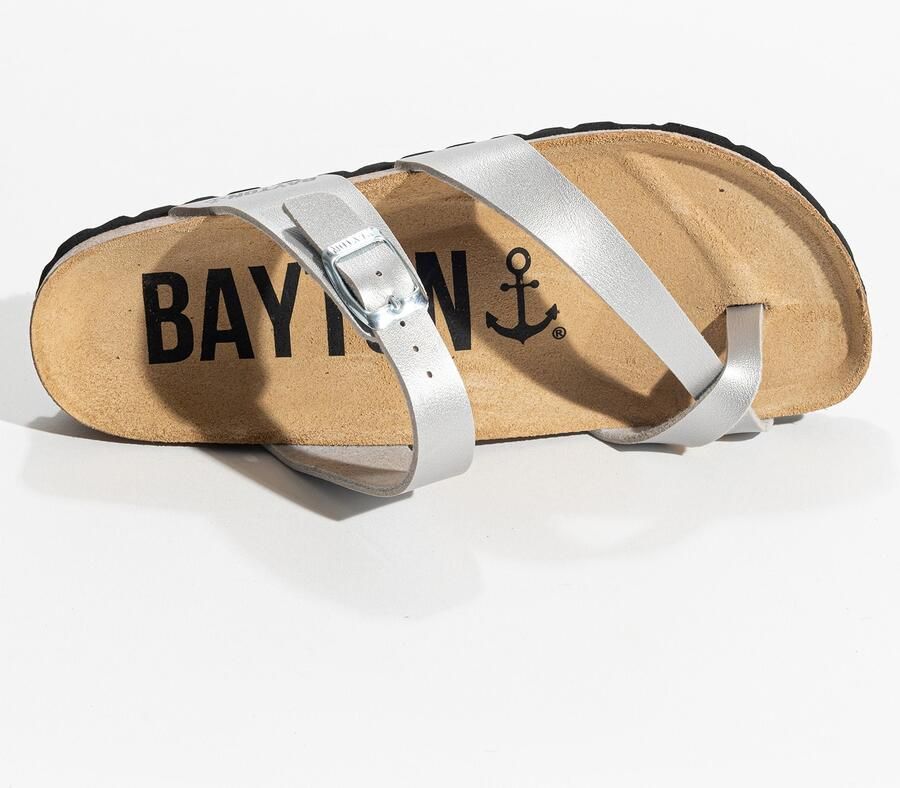 Bayton Teenslipper 'Diane' zilver - Foto 3