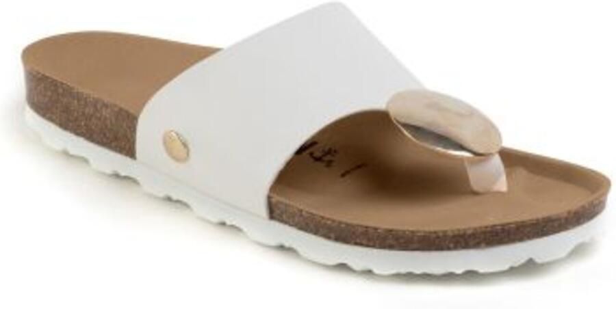 Bayton Teenslipper 'Galante' wit - Foto 3