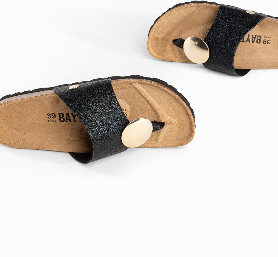 Bayton Teenslipper 'Galante' zwart - Foto 2