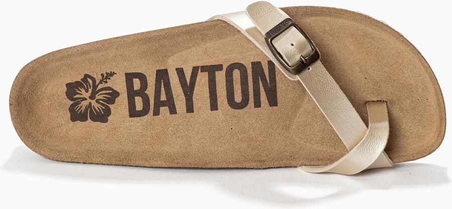Bayton Teenslipper 'JUNON' goud - Foto 5