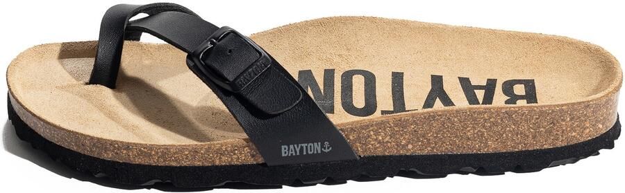 Bayton Teenslipper 'JUNON' zwart