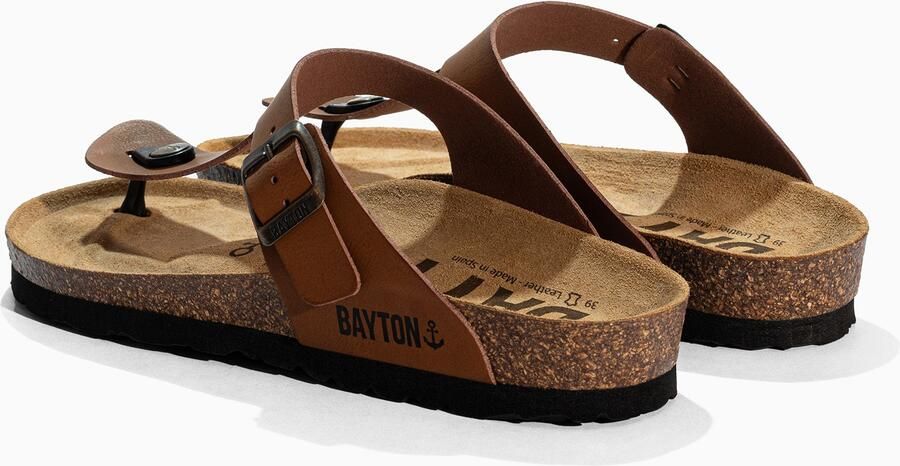 Bayton Teenslipper 'MELIA' bruin - Foto 2