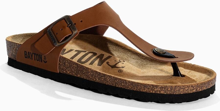 Bayton Teenslipper 'MELIA' bruin - Foto 3