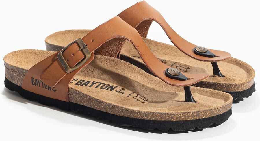 Bayton Teenslipper 'MELIA' bruin - Foto 4