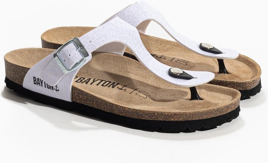 Bayton Teenslipper 'Melia' zwart wit - Foto 2