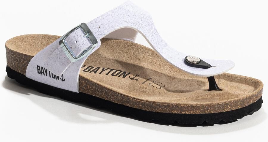 Bayton Teenslipper 'Melia' zwart wit - Foto 4