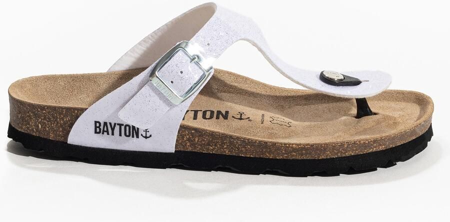 Bayton Teenslipper 'Melia' zwart wit - Foto 6