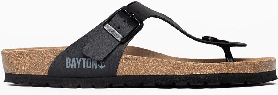 Bayton Teenslipper 'Mercure' basaltgrijs zwart - Foto 5