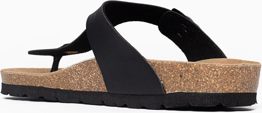Bayton Teenslipper 'Mercure' basaltgrijs zwart - Foto 3