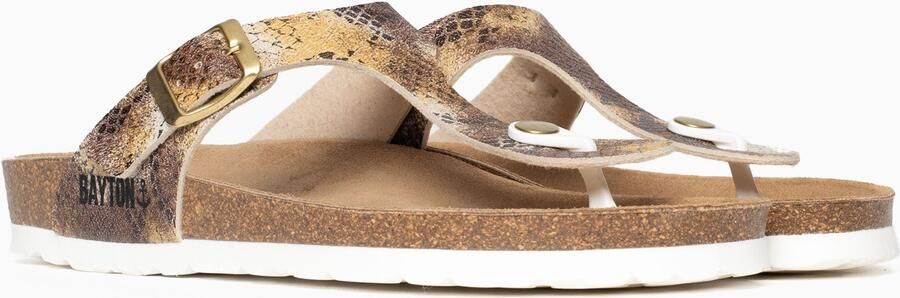 Bayton Teenslipper 'Mercure' beige chamois - Foto 5