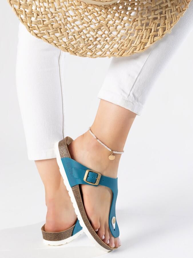 Bayton Teenslipper 'MERCURE' blauw - Foto 3