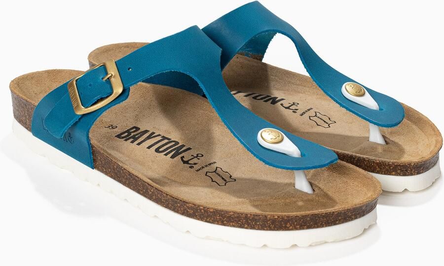 Bayton Teenslipper 'MERCURE' blauw - Foto 5