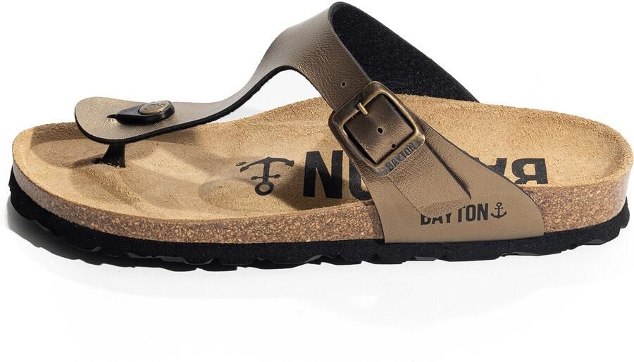 Bayton Teenslipper 'MERCURE' brons