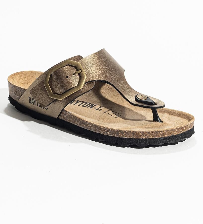 Bayton Teenslipper 'MERCURE' brons zwart - Foto 2