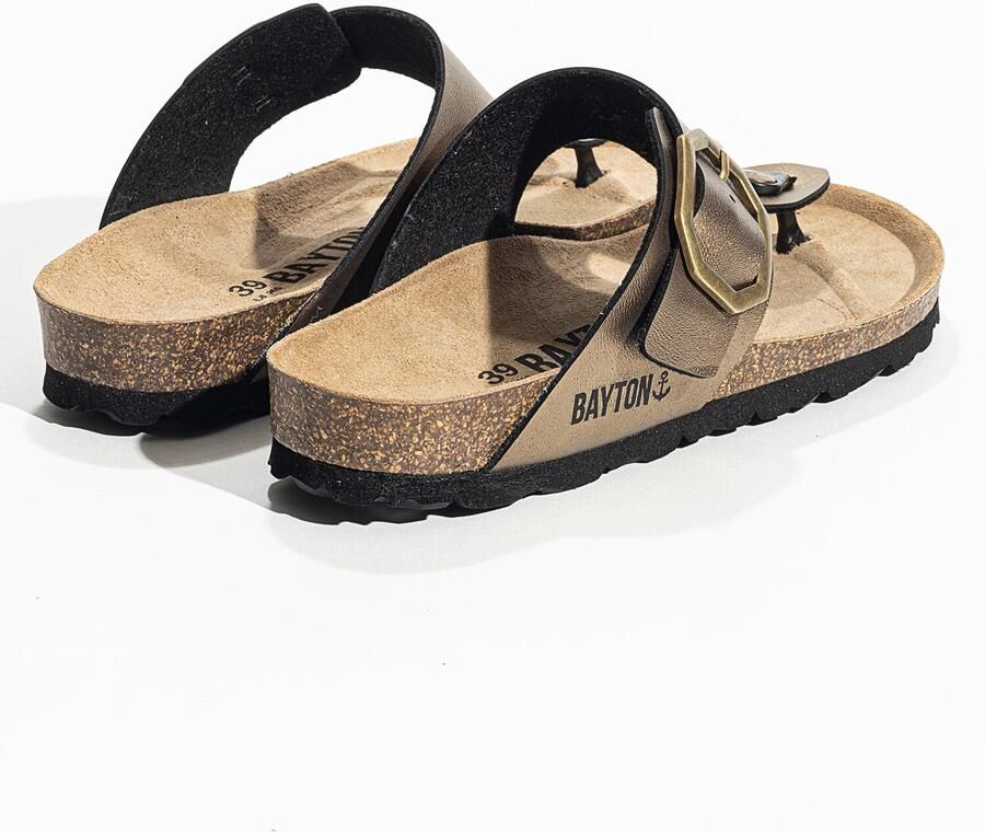 Bayton Teenslipper 'MERCURE' brons zwart - Foto 4