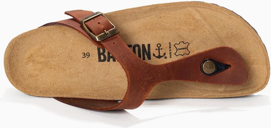 Bayton Teenslipper 'MERCURE' bruin - Foto 6