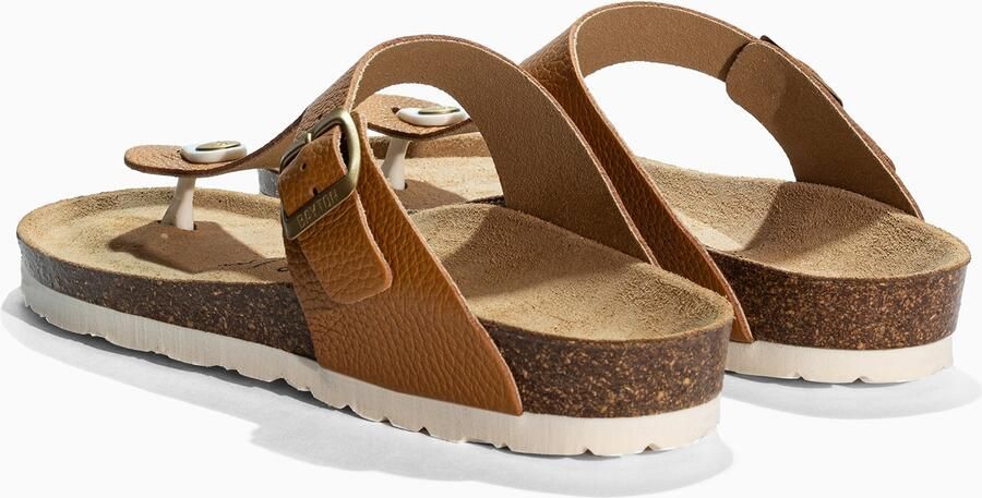 Bayton Teenslipper 'Mercure' bruin - Foto 2