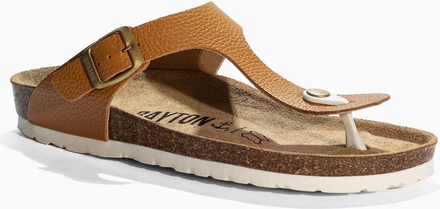 Bayton Teenslipper 'Mercure' bruin - Foto 3