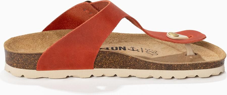 Bayton Teenslipper 'MERCURE' crème goud oranje - Foto 6