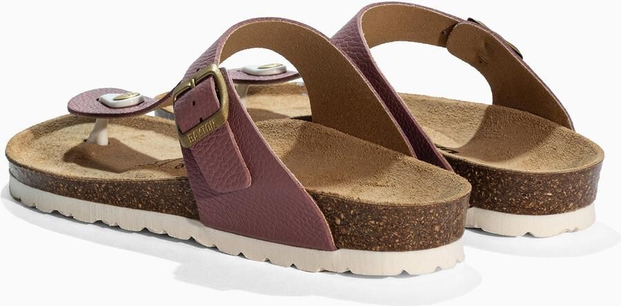 Bayton Teenslipper 'Mercure' donkerbeige - Foto 4
