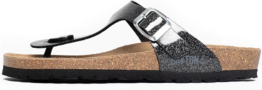 Bayton Teenslipper 'Mercure' donkergrijs